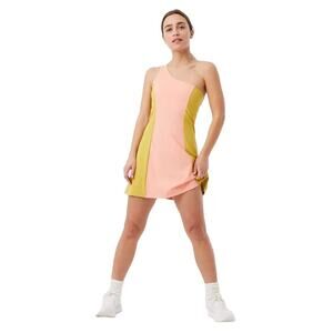 Outdoor Voices Womens One Shoulder Dress Size‎ Medium Color Block Pickleball